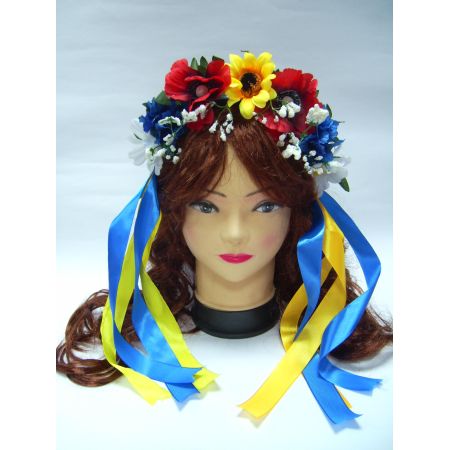 Віночок для дівчинки Квіти України ТМ Sonechko