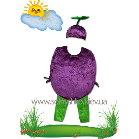 Карнавальный костюм Слива №1