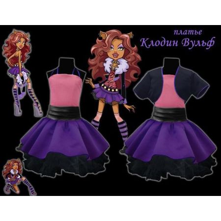 Нарядное платье для девочки Клодин Вульф 