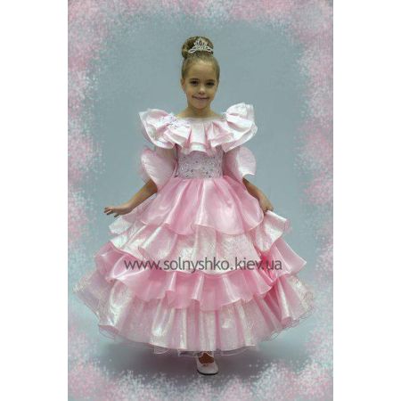 Ошатне плаття для дівчинки Придворна дама, зефір