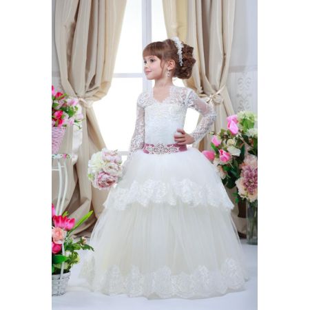 Ошатне плаття для дівчинки 7705 