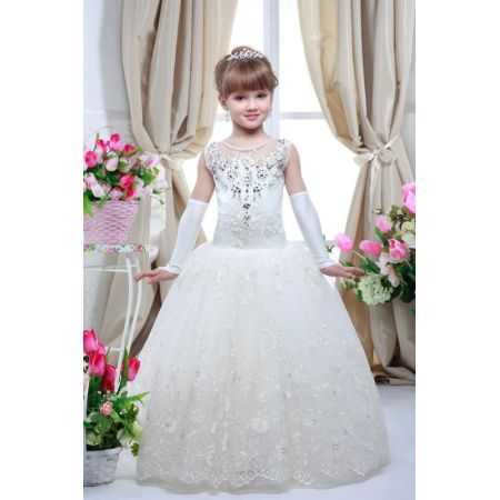 Ошатне плаття для дівчинки 7706 