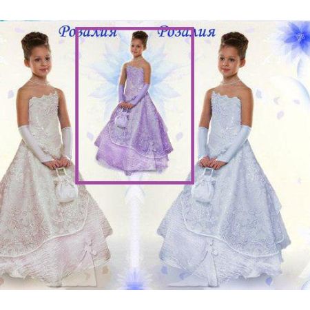 Нарядное платье для девочки Розалия прокат