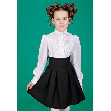 Юбка школьная для девочки 7515 синий