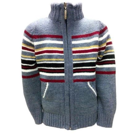 Кофта - жакет для мальчика вязанная 7059
