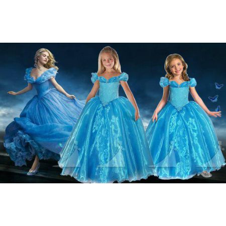 Карнавальный костюм для девочки Золушка большое 