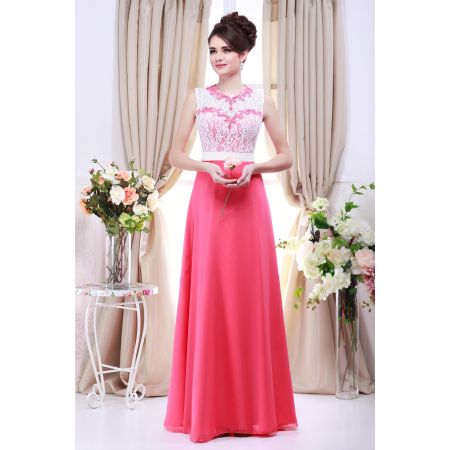 Elegant evening dress V6719