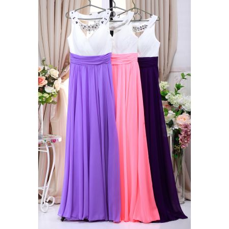 Elegant evening dress V6716