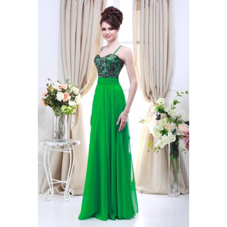 Elegant evening dress V6714