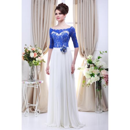 Elegant evening dress V6710