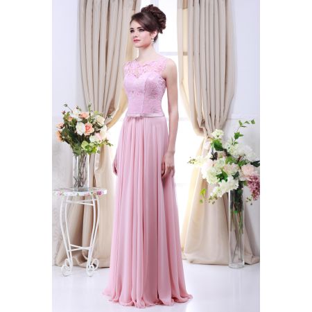 Elegant evening dress V6702