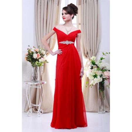 Elegant evening dress V6701