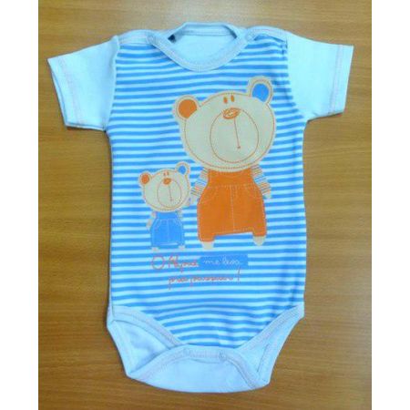 Bodysuit (short sleeve) for boy Twetoon 111029