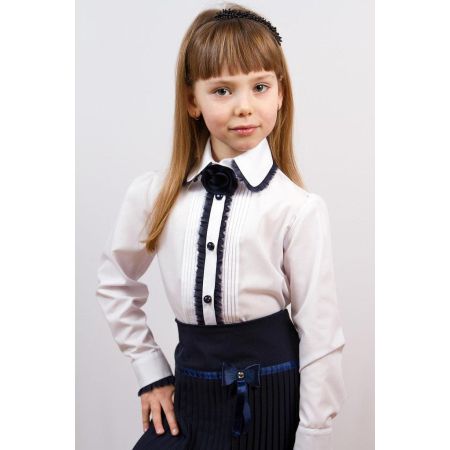 Блуза школьная для девочки 112 ТМ Малена