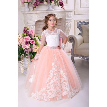 Нарядное платье для девочки 9724