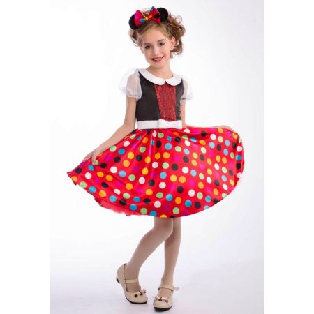 Карнавальный костюм для девочки Минни Маус