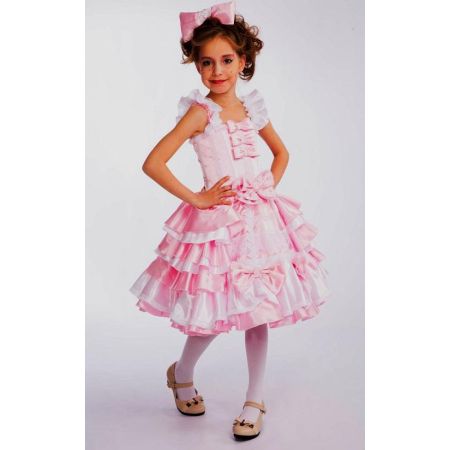 Карнавальный костюм для девочки Кукла - Бусинка - Пирожное