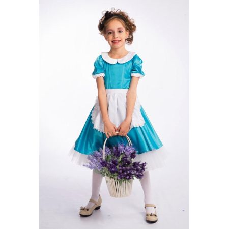Карнавальный костюм для девочки Алиса ("Алиса в стране чудес")