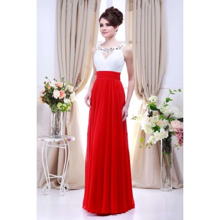 Elegant evening dress V6721
