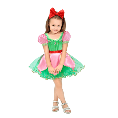 Карнавальный костюм для девочки Дюймовочка 9221