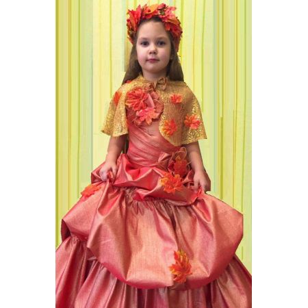 Карнавальный костюм для девочки Королева Осень