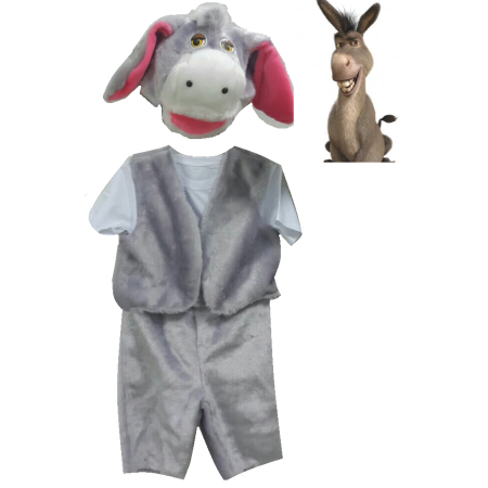 Карнавальный костюм для мальчика Осел - Ослик