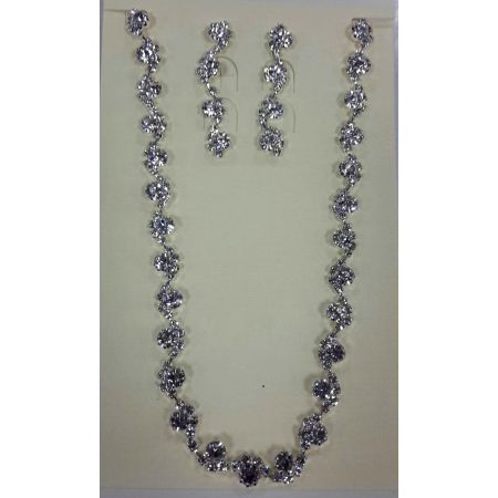 Набір дитячий кольє і сережки №3