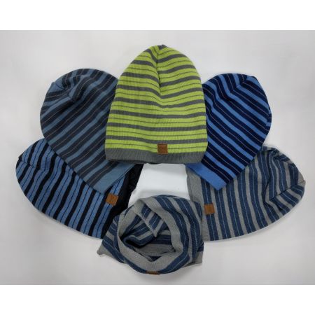 Шапка демісезонна + снуд для хлопчика арт.1219