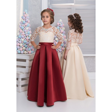 Святкове плаття для дівчинки 9726 атлас