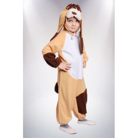 Карнавальный костюм для мальчика Собака светлая №5