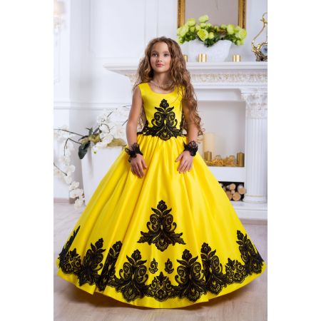 Нарядное бальное платье для девочки 9793