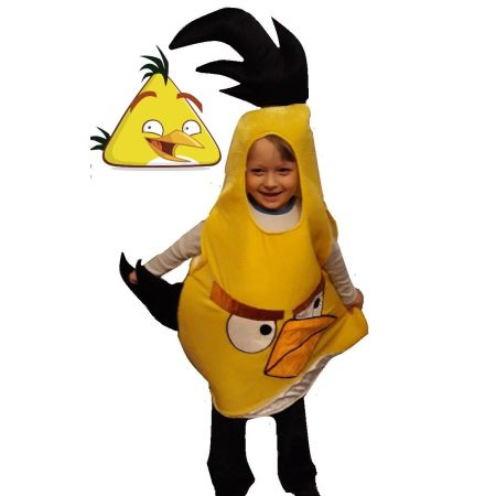Карнавальный костюм детский Angry Birds (Энгри Бердс) Чак