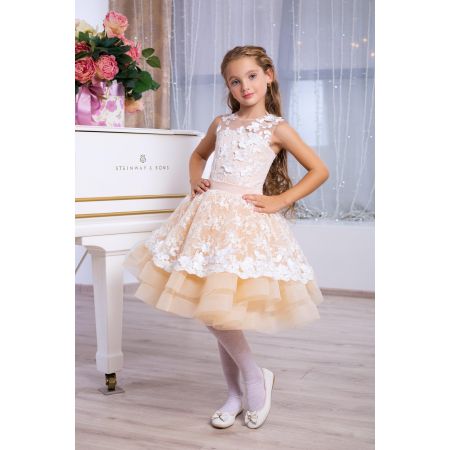 Ошатне бальне плаття для дівчинки 9755