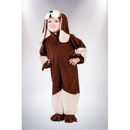 Карнавальный костюм для мальчика Собака №5 рыжая