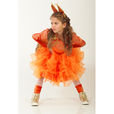 Карнавальный костюм для девочки Белка - Белочка Стиль