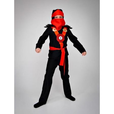 Карнавальный костюм Ниндзя красный №5