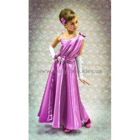 Прокат Нарядное платье для девочки Фиалка 6722