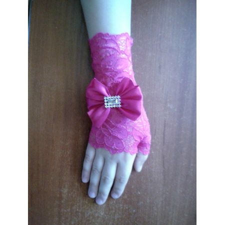 Рукавички - рукавиці дитячі Марина №1 фуксія