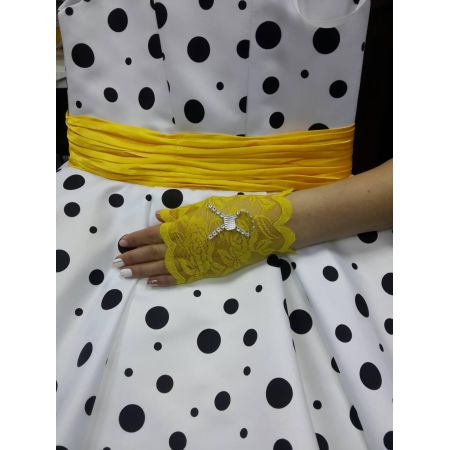 Рукавички - рукавиці дитячі Марина №1 жовтий