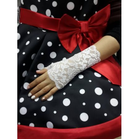 Рукавички - рукавиці дитячі Марина №1 білі