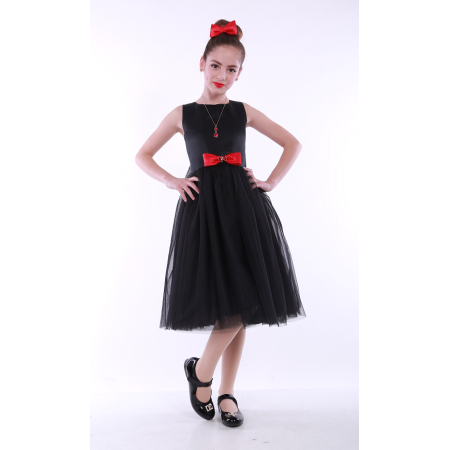 Ошатне плаття для дівчинки 9710 чорне