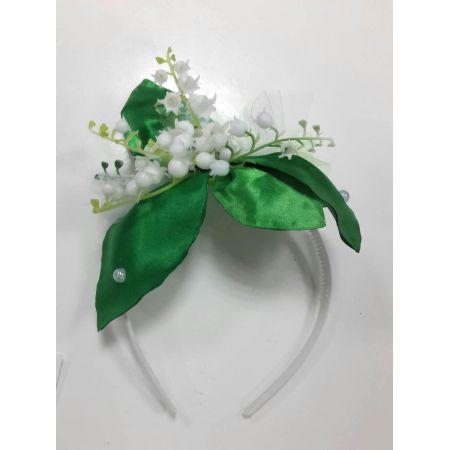 Карнавальный костюм - аксессуар Ландыши (головной убор)