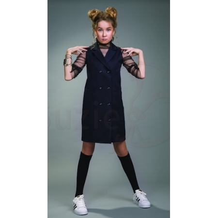 School sundress Deborah black