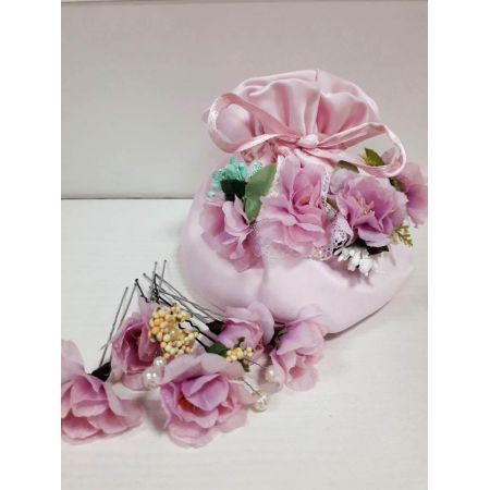 Сумочка - мішечок святкове для дівчинки №11 ТМ Sonechko