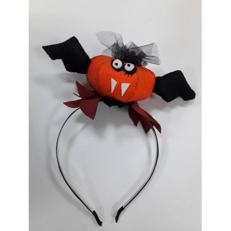 Карнавальный костюм - обруч Тыква-зубастик