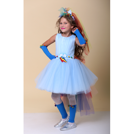 Карнавальный костюм для девочки Пони Радуга Дэш