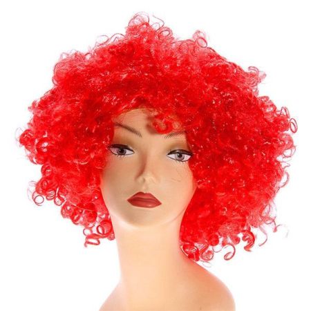 Парик красные кудри