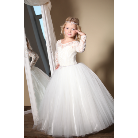 Ошатне плаття для дівчинки Фаїна айвори