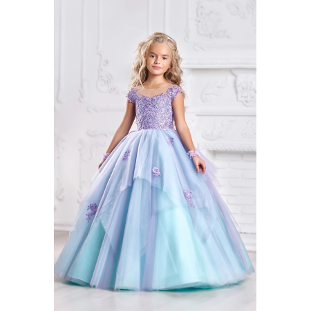 Святкове бальне плаття для дівчинки 11720