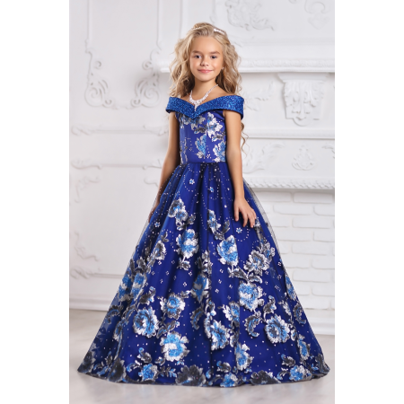 Ошатне бальне плаття для дівчинки 11716